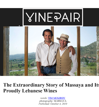 The extraordinary story of Massaya and its proudly Lebanese wines